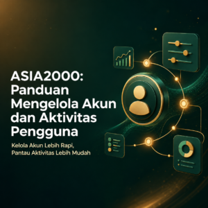 ASIA2000: Panduan Mengelola Akun dan Aktivitas Pengguna